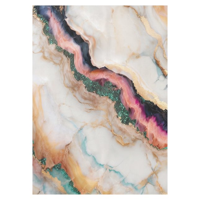 Ballsaal - Weiß Tischdecke (Vorderseite)