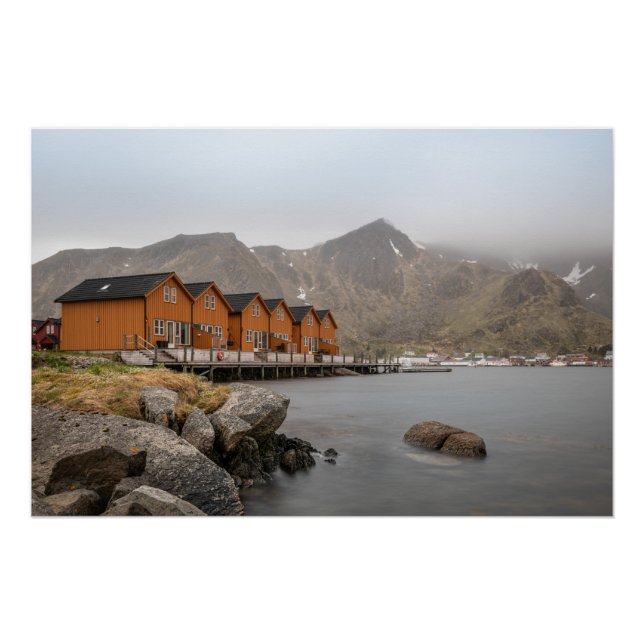 Ballstad Lofoten Poster (Vorderseite)