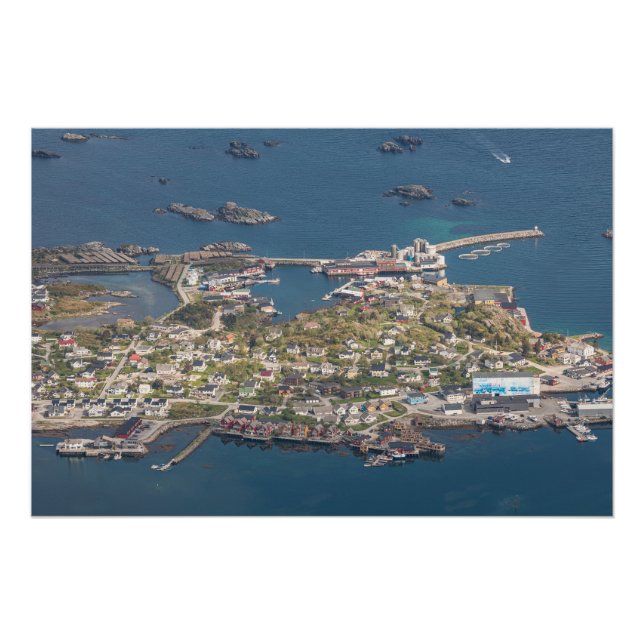 Ballstad Lofoten Poster (Vorderseite)