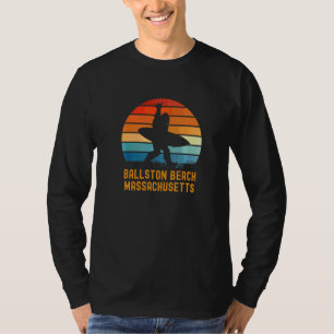 Ballston Beach Massachusetts Sasquatch Souvenir T-Shirt