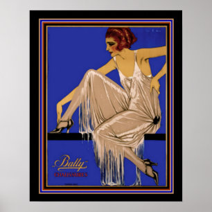 Bally Chaussure Deko Poster 16 x 20 ca. 1924