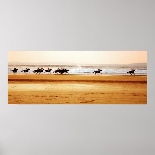 Ballybunion Beach Race Poster (Vorne)