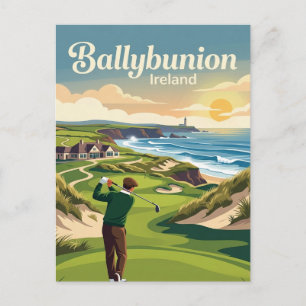 Ballybunion Golf Club, Irland Postkarte