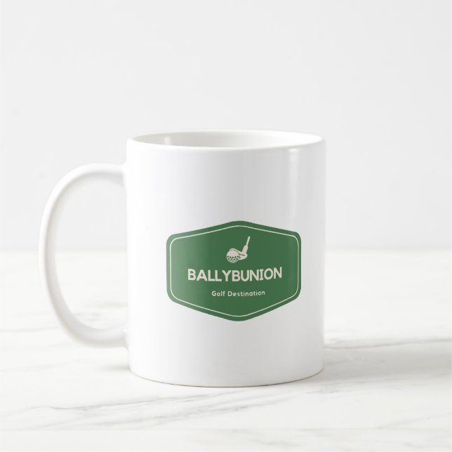 Ballybunion Ireland Golf Zielort Kaffeetasse (Links)