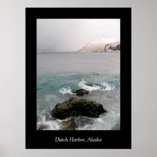 Ballyhoo Whirlpool, Niederländischer Hafen, Alaska Poster