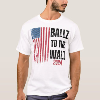 BALLZ ZU DEN WALZ HARRIS 2024 T-Shirt