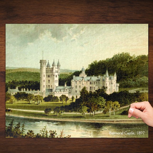 Balmoral Castle 1897 wiederhergestellt hohe Auflös Puzzle (Von Creator hochgeladen)