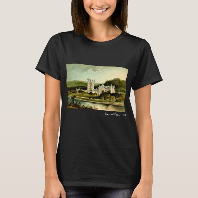 Balmoral Castle 1897 wiederhergestellt hohe Auflös T-Shirt (Vorderseite)