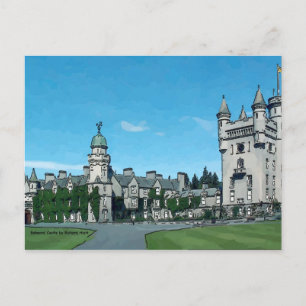 Balmoral Castle Postkarte
