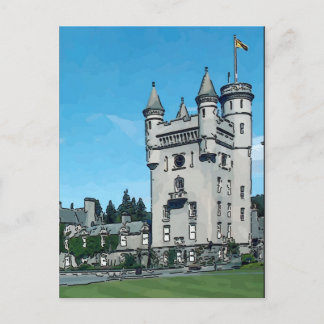 Balmoral Castle Postkarte