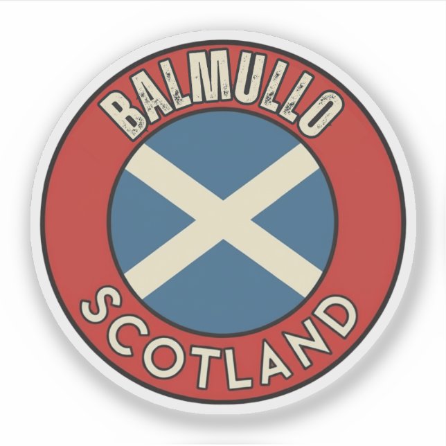 Balmullo, Schottland Aufkleber (Vorderseite)