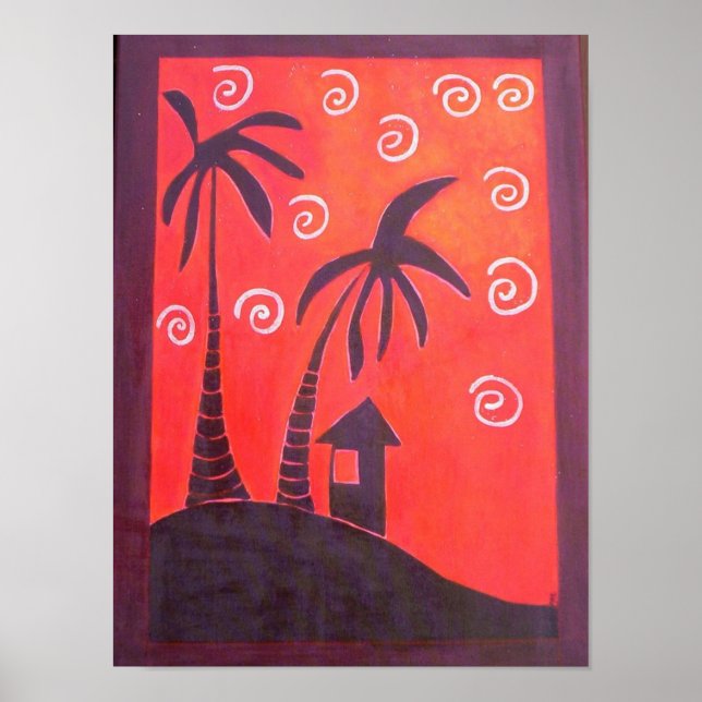 Balmy Nights Poster (Vorne)