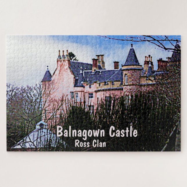 Balnagown Castle - Ross Clan Puzzle (Horizontal)