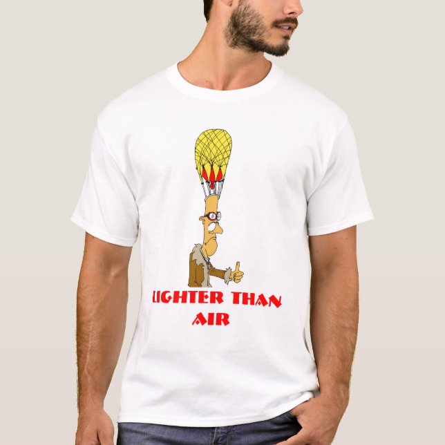 Baloonkopf, Lighter als Air T-Shirt (Vorderseite)
