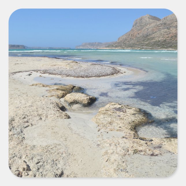 Balos Beach Stickers (Vorderseite)