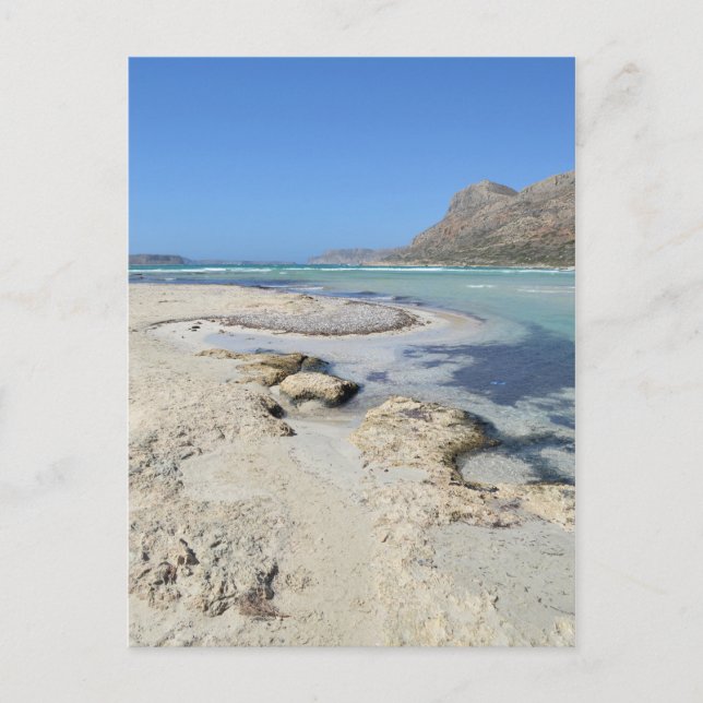Balos Beauty Paradies Postkarte (Vorderseite)
