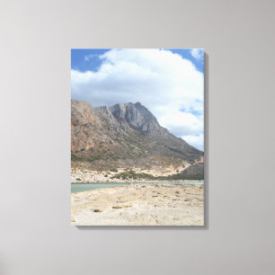Balos, Landschaftskanvas auf Kreta Print Leinwanddruck
