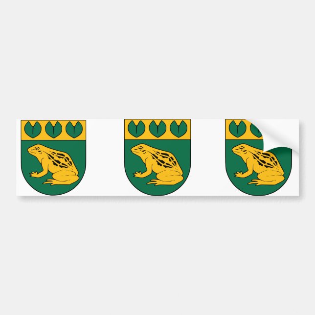 Balozi, Lettland Autoaufkleber (Vorne)