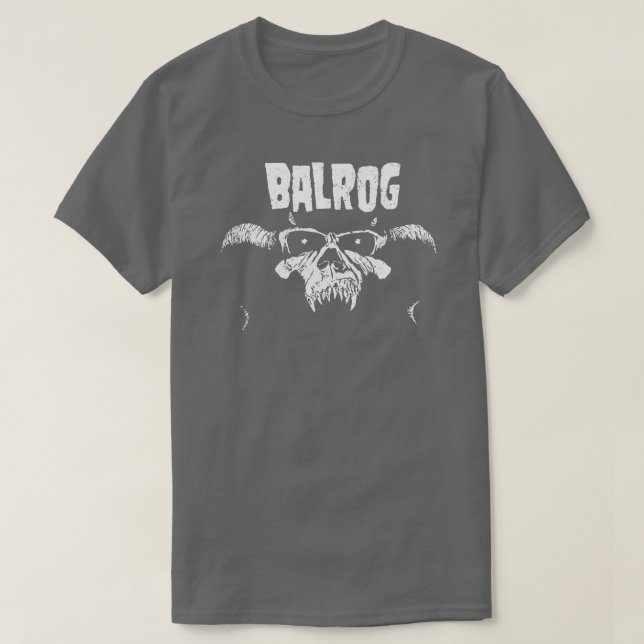 Balrog Black Print Baby Bodysuit T-Shirt (Design vorne)