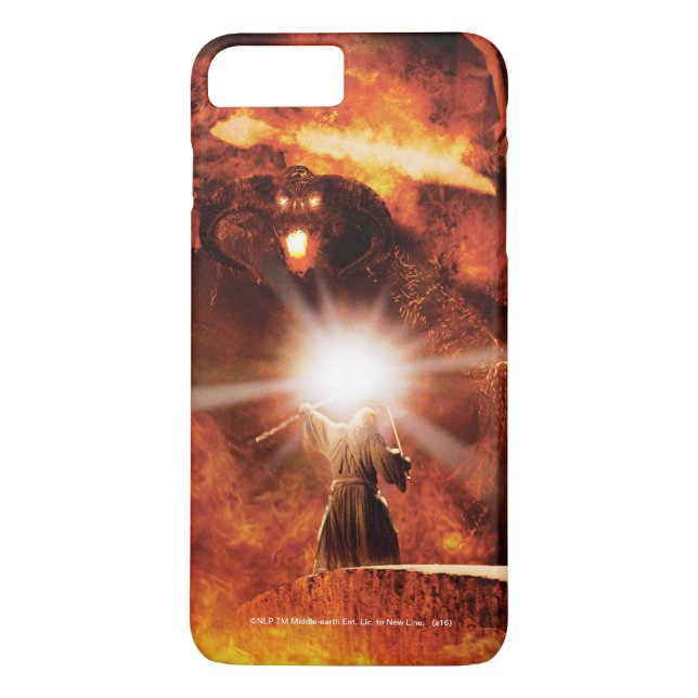 Balrog gegen GANDALF™ Case-Mate iPhone Hülle (Rückseite)