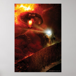 Balrog gegen GANDALF™ Poster