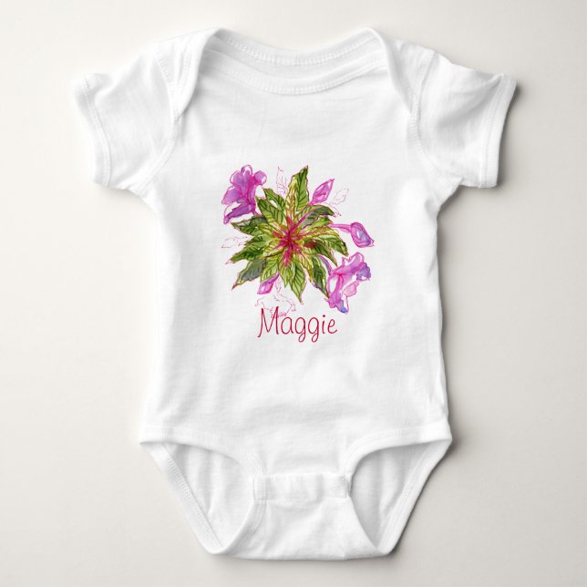 Balsam Bouquet Baby Strampler (Vorderseite)