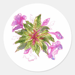 Balsam Bouquet Runder Aufkleber