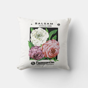 Balsam Seed Packet Label Kissen