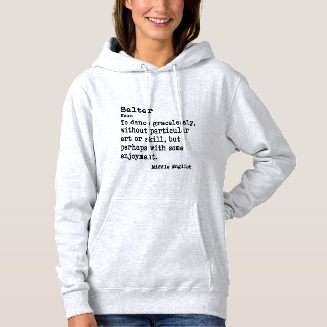 Balter: Hellfarbener Hoodie (Vorderseite)