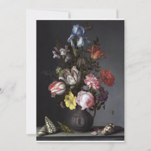 Balthasar van der Ast - Blume in Vase mit She Einladung