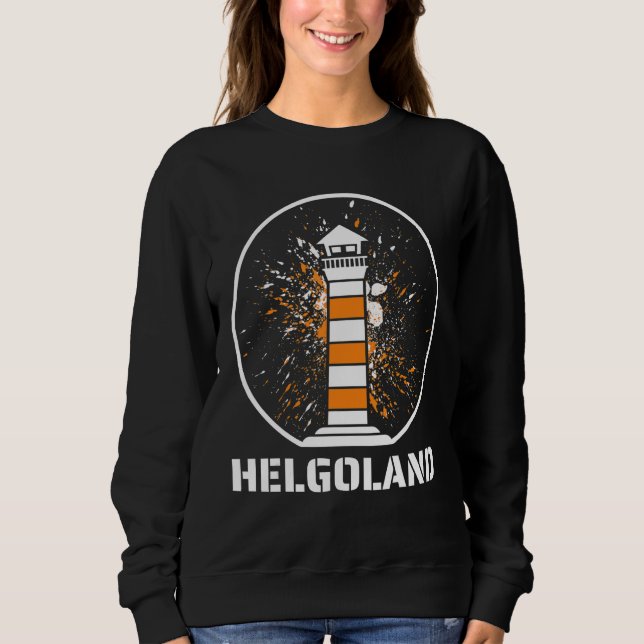 Baltic Sea Sylt Schleswig Holstein Lighthouse Helg Sweatshirt (Vorderseite)