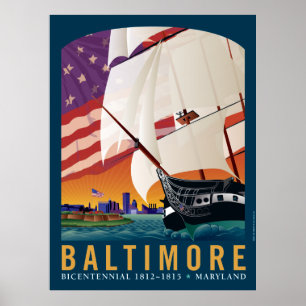 Baltimore: Am frühen Morgenlicht Poster