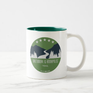 Baltimore & Annapolis Zweifarbige Tasse