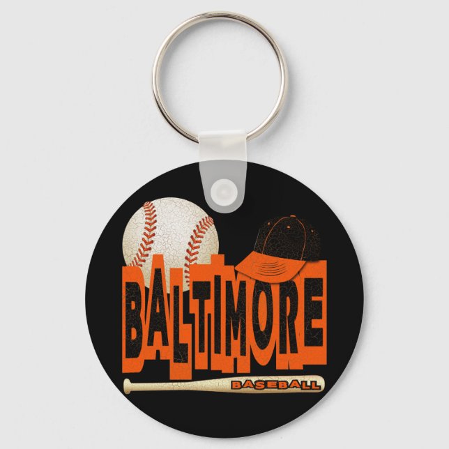 BALTIMORE BASEBALL SCHLÜSSELANHÄNGER (Vorderseite)