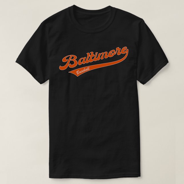 Baltimore Baseball T-Shirt (Design vorne)