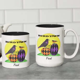 Baltimore Birdtown personalisiert Zweifarbige Tasse