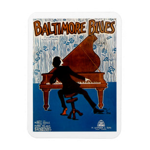 Baltimore Blues Magnet