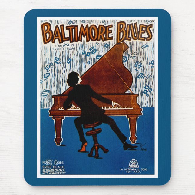 Baltimore Blues Mousepad (Vorne)