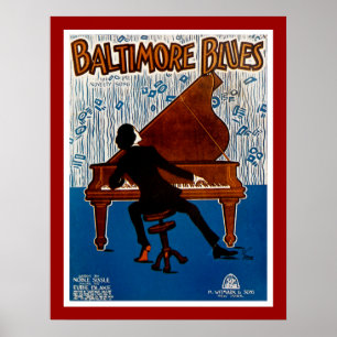 Baltimore Blues Poster