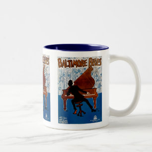 Baltimore Blues Zweifarbige Tasse