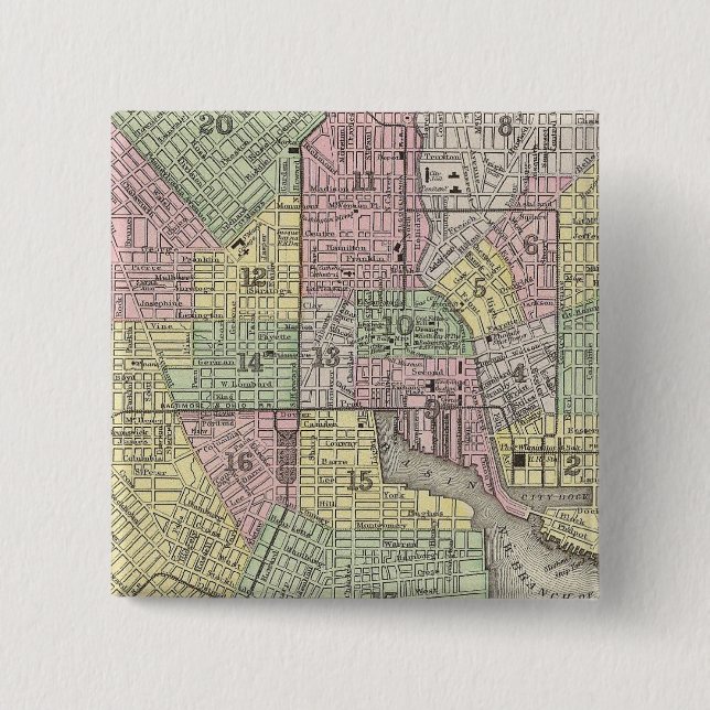 Baltimore Button (Vorderseite)