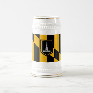 Baltimore Flag Bierglas