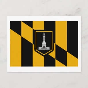 Baltimore Flag Postkarte