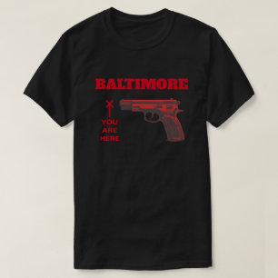 Baltimore-Gewehr-Gewalt T-Shirt