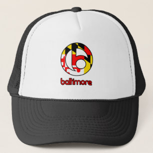 Baltimore-Gewohnheits-Geschenke Truckerkappe