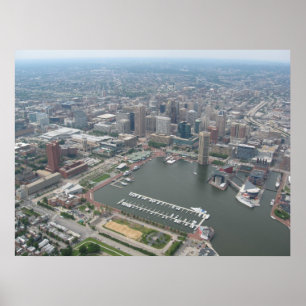 Baltimore-Hafen Poster