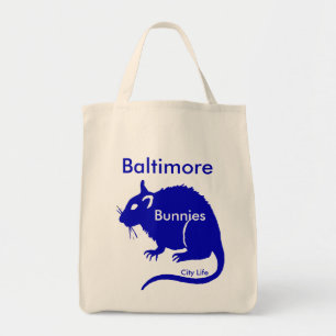 Baltimore"Häschen-" Ratten-Stadt-Leben-Tasche Tragetasche