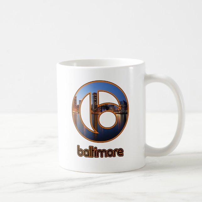 Baltimore Inner Harbour Kaffeetasse (Rechts)