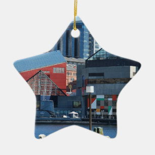 Baltimore Inner Harbour Keramikornament