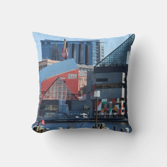 Baltimore Inner Harbour Pillow Kissen (Vorderseite)
